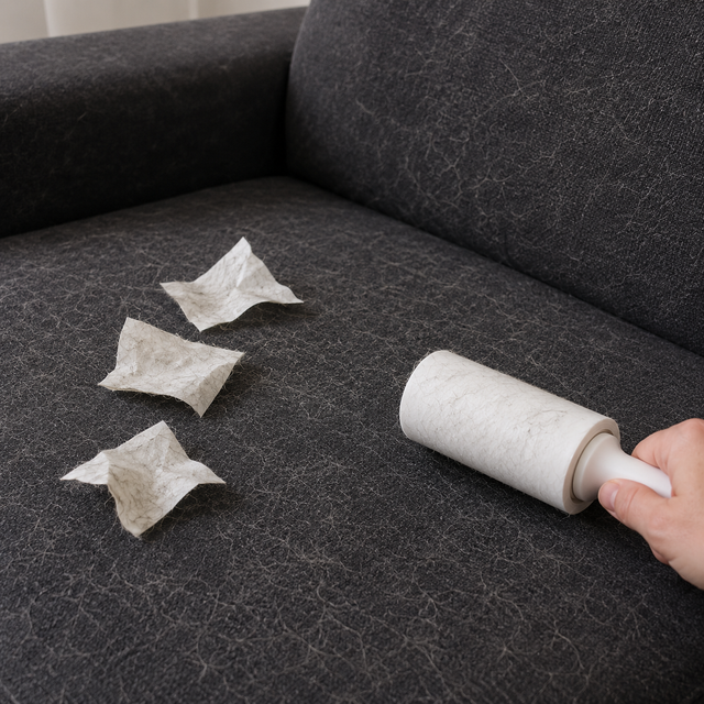 Pet hair all over furniture and clothes